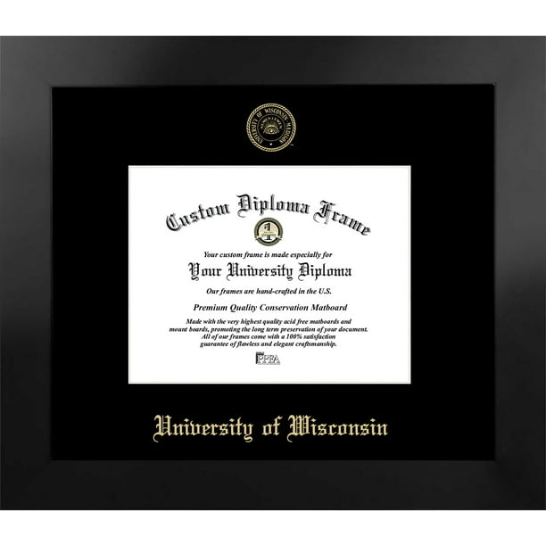 Campus Images NCAA Unisex Spirit Diploma Manhattan Black Frame with Bonus Lithograph Value Savings $59